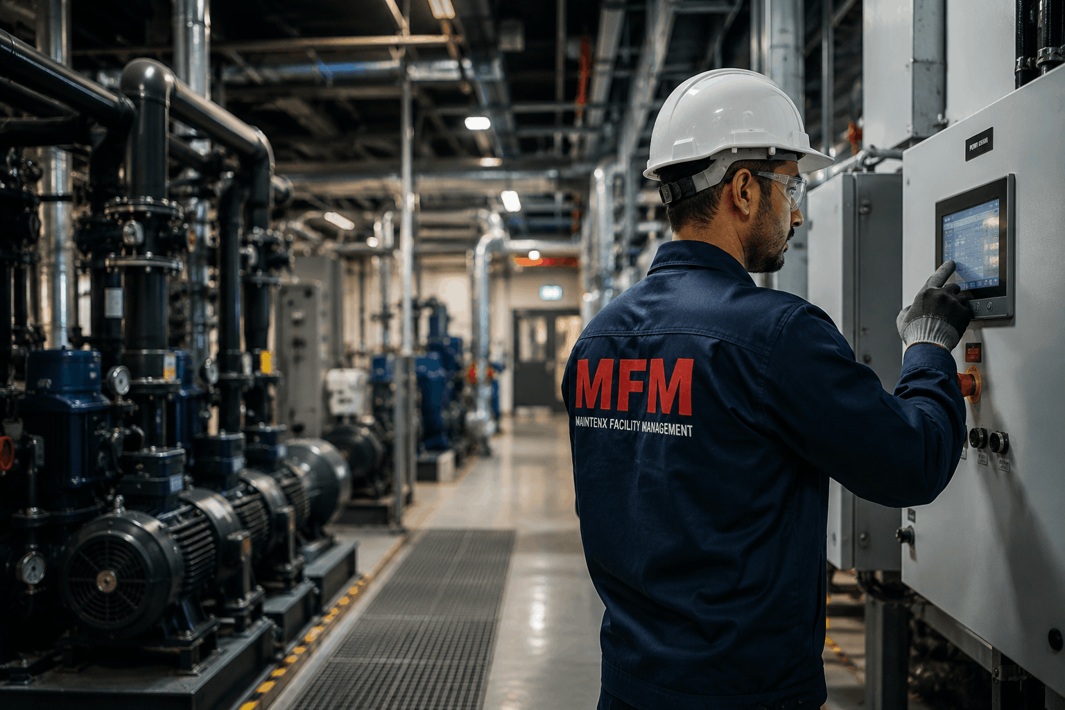 Modern commercial facility managed by MFM